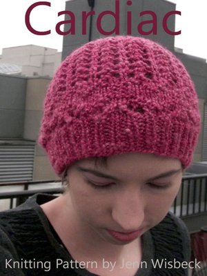 cover image of Cardiac Hat Knitting Pattern